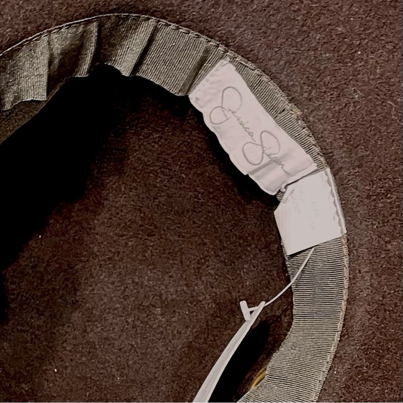 NWT Jessica Simpson brown Wool hat - Picture 3 of 5